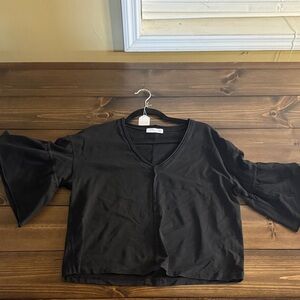 Elegant Black Women's Top